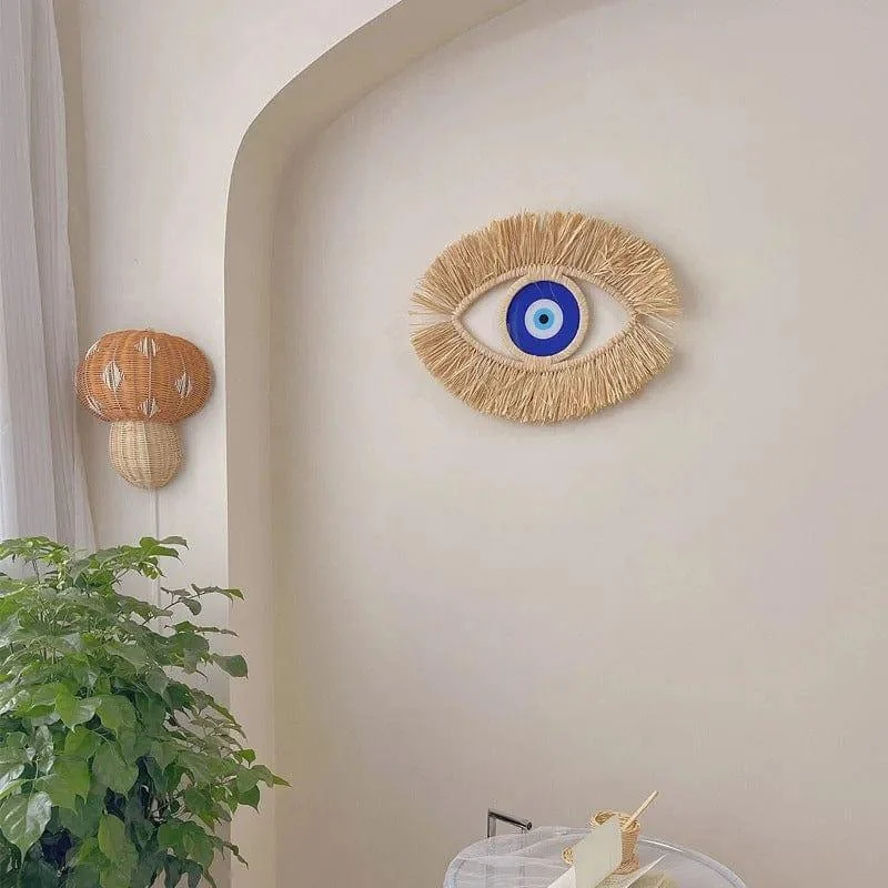 Evil Eye Woven Wall Art - Glova