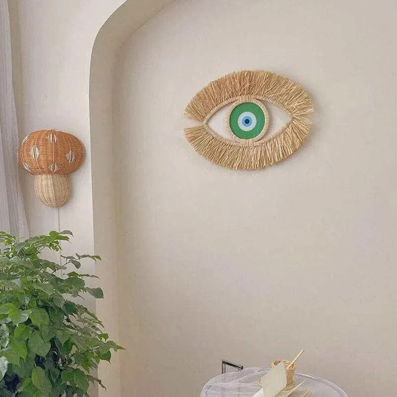 Evil Eye Woven Wall Art - Glova