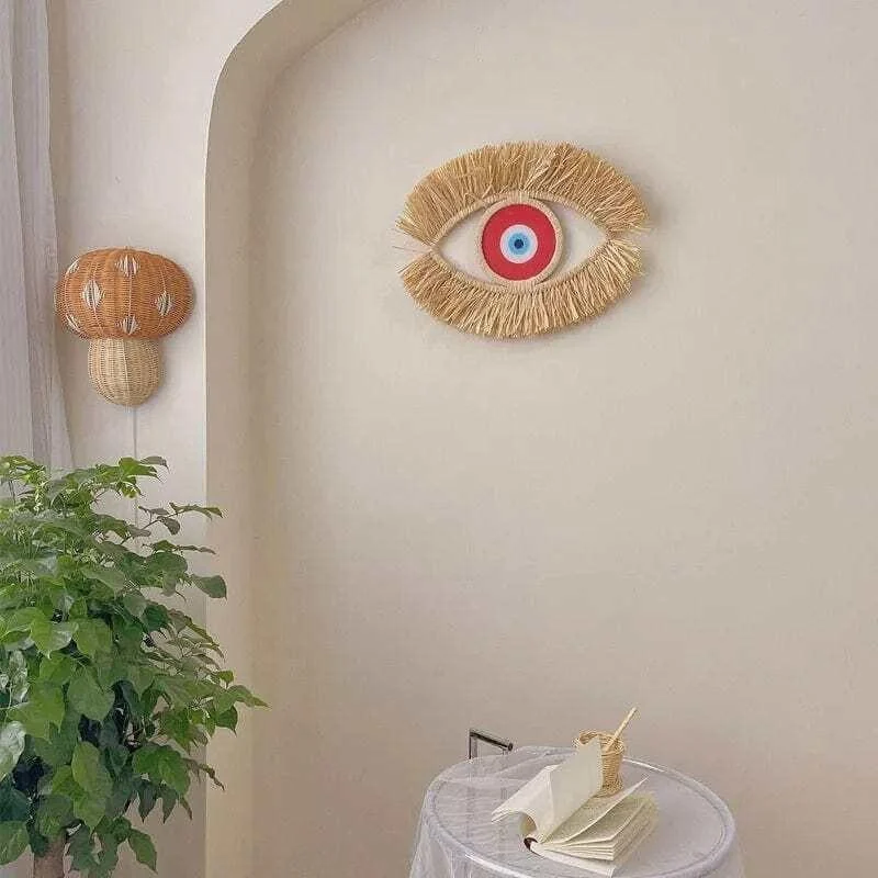 Evil Eye Woven Wall Art - Glova