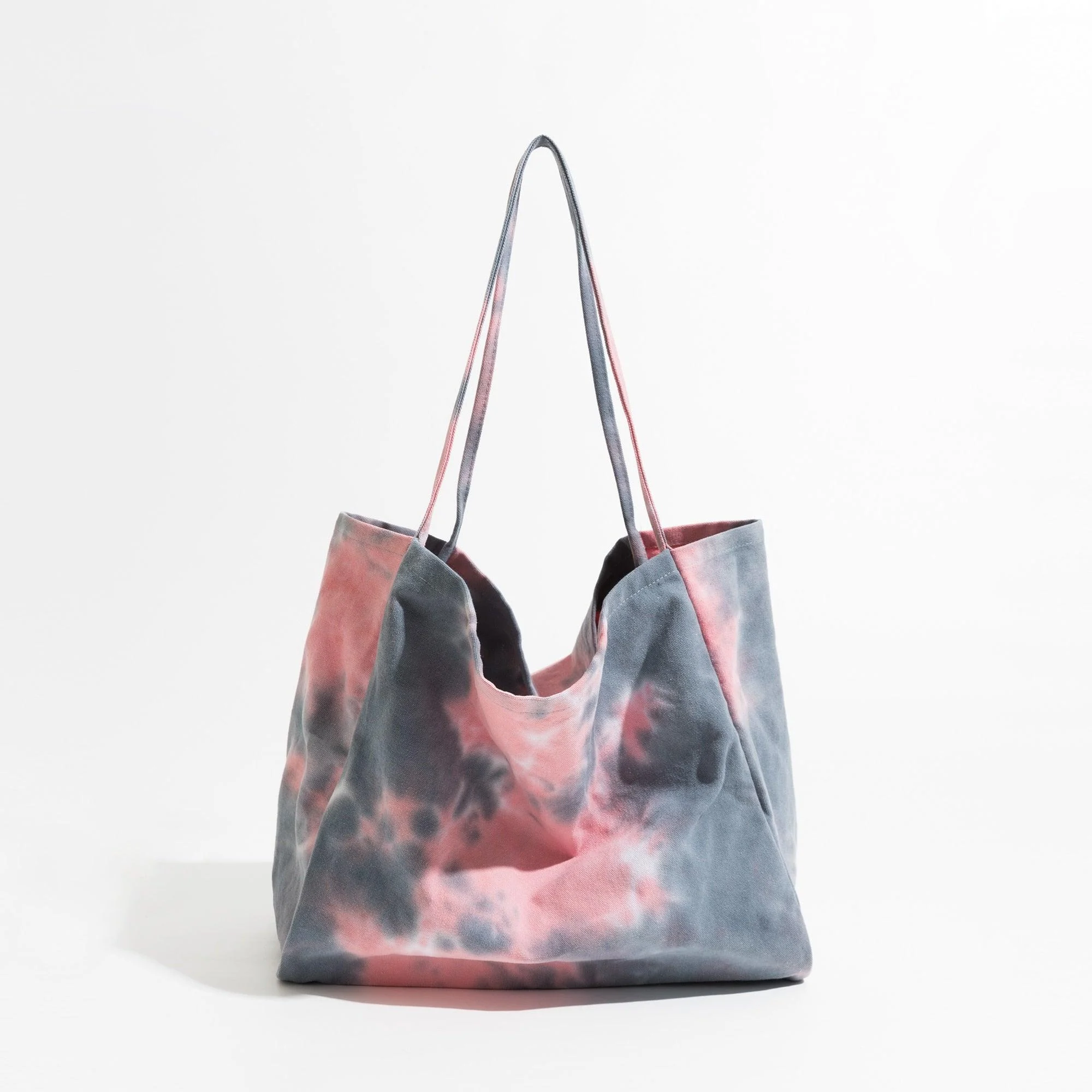 Ewa Tie Dye Canvas Shopper Totes - 3 Colors - Glova