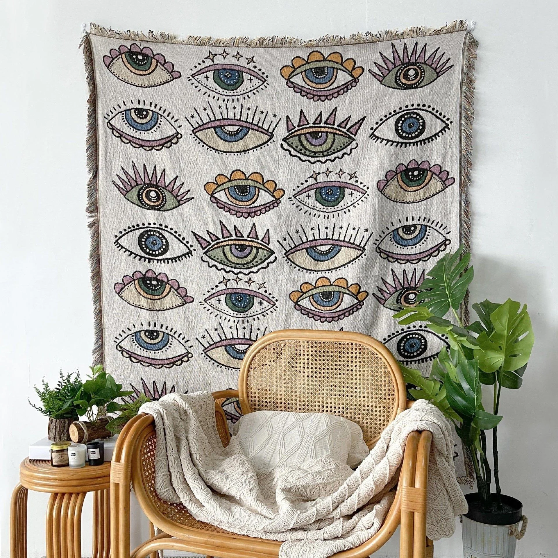 Eyes On You Throw Blanket - Glova