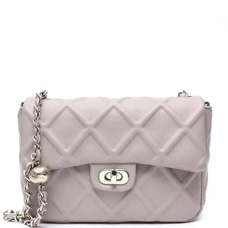 Ezira Quilted Effect Flap Bag - 5 Colors - Glova