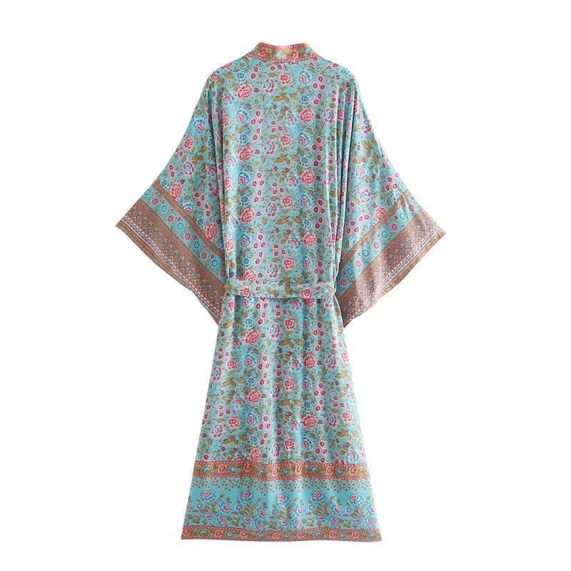 Fabrizia Kimono in Blue - Glova