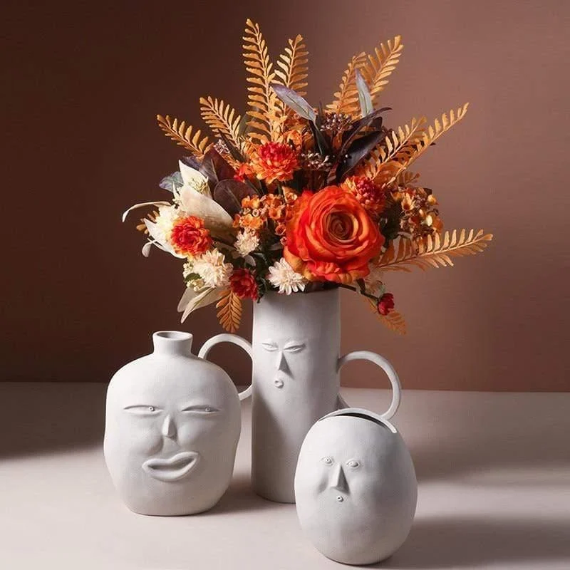 Faces Decor Pots - Glova