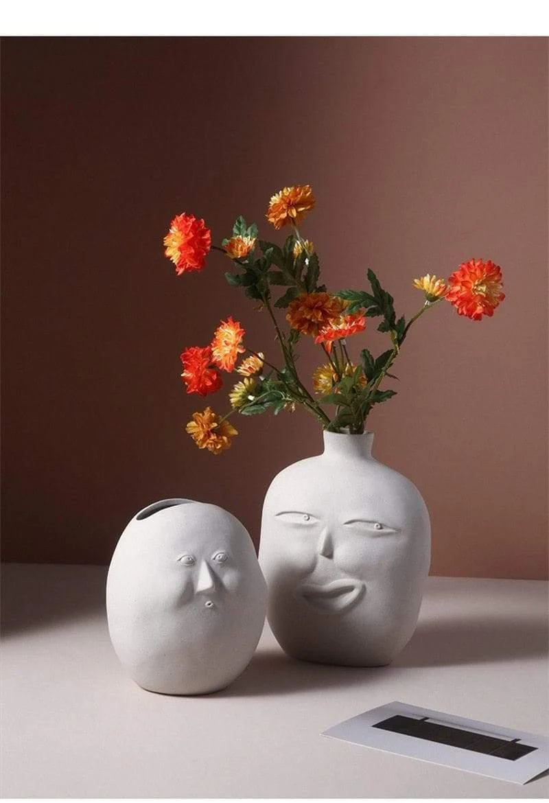 Faces Decor Pots - Glova