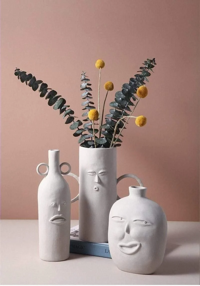 Faces Decor Pots - Glova