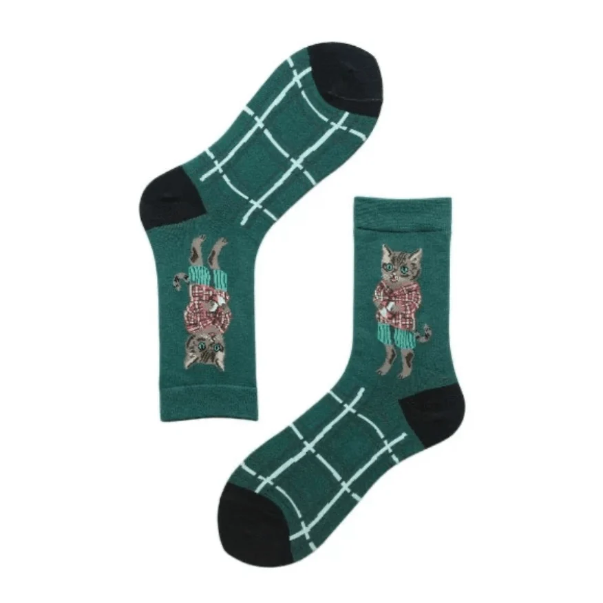 Fairy Tale Animal Prints Socks - Glova