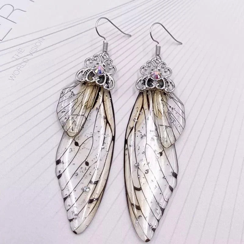 Fairy Wing Statement Earrings - Glova