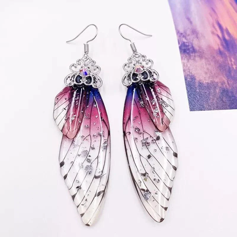 Fairy Wing Statement Earrings - Glova