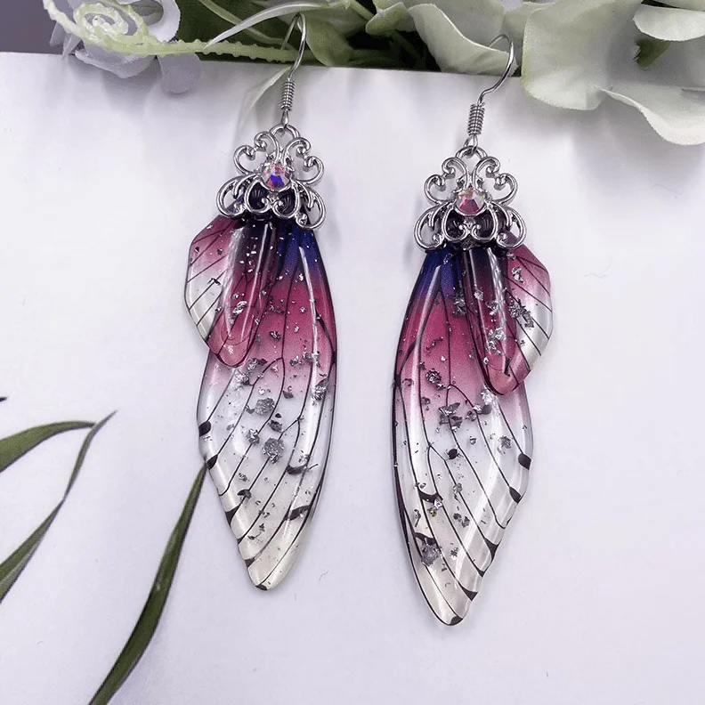 Fairy Wing Statement Earrings - Glova