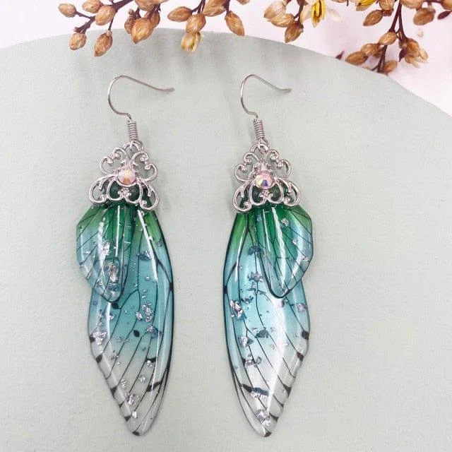 Fairy Wings Earrings Colorful Edition - Glova