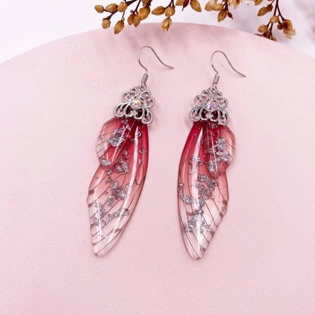 Fairy Wings Earrings Colorful Edition - Glova