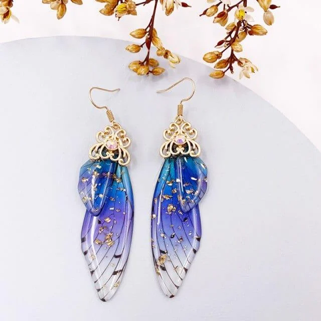 Fairy Wings Earrings Colorful Edition - Glova