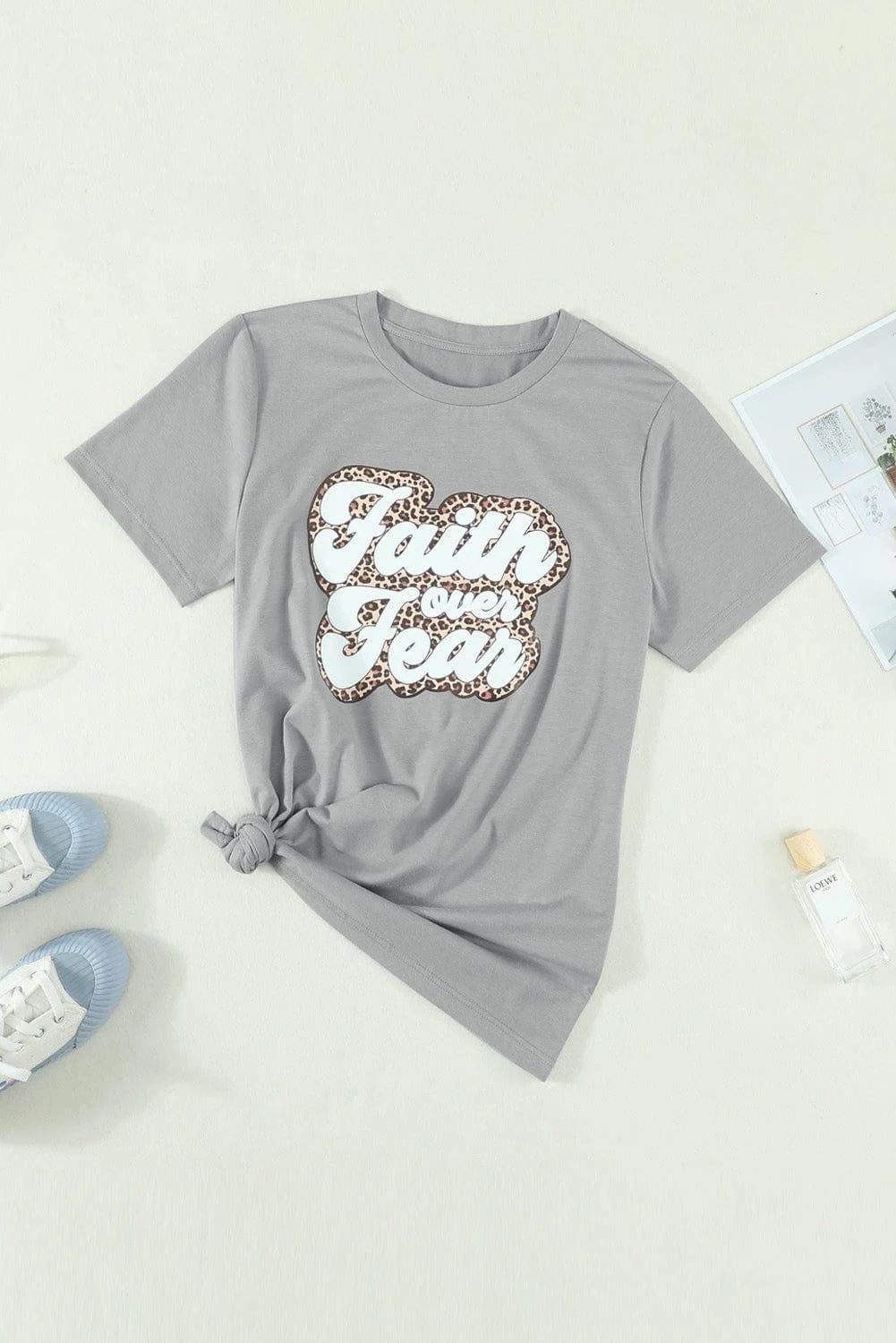 Faith Over Fear Graphic Tee - Glova