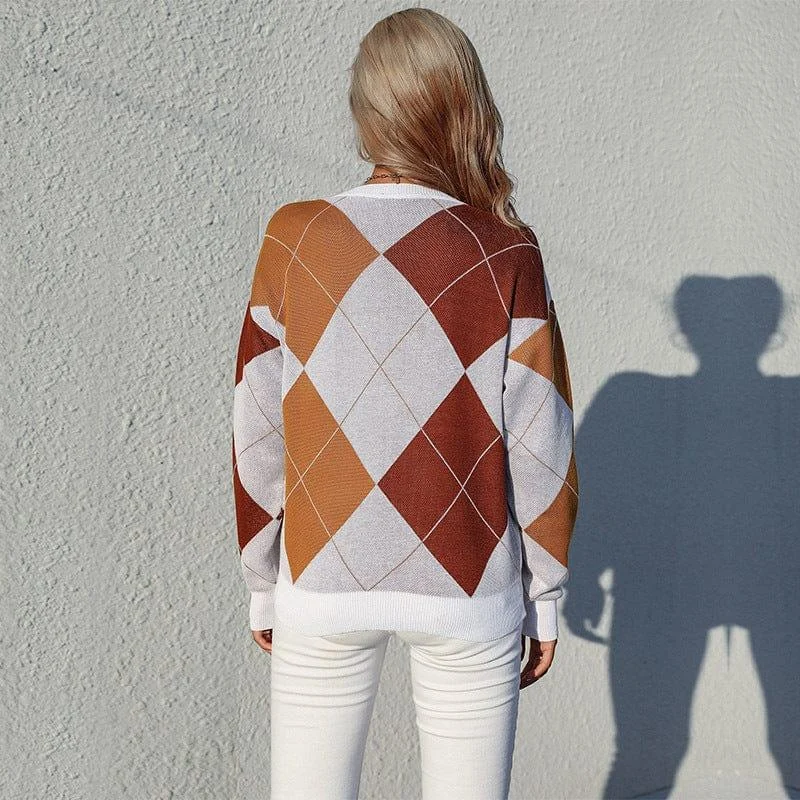 Fawn Rhombus Sweater - Glova