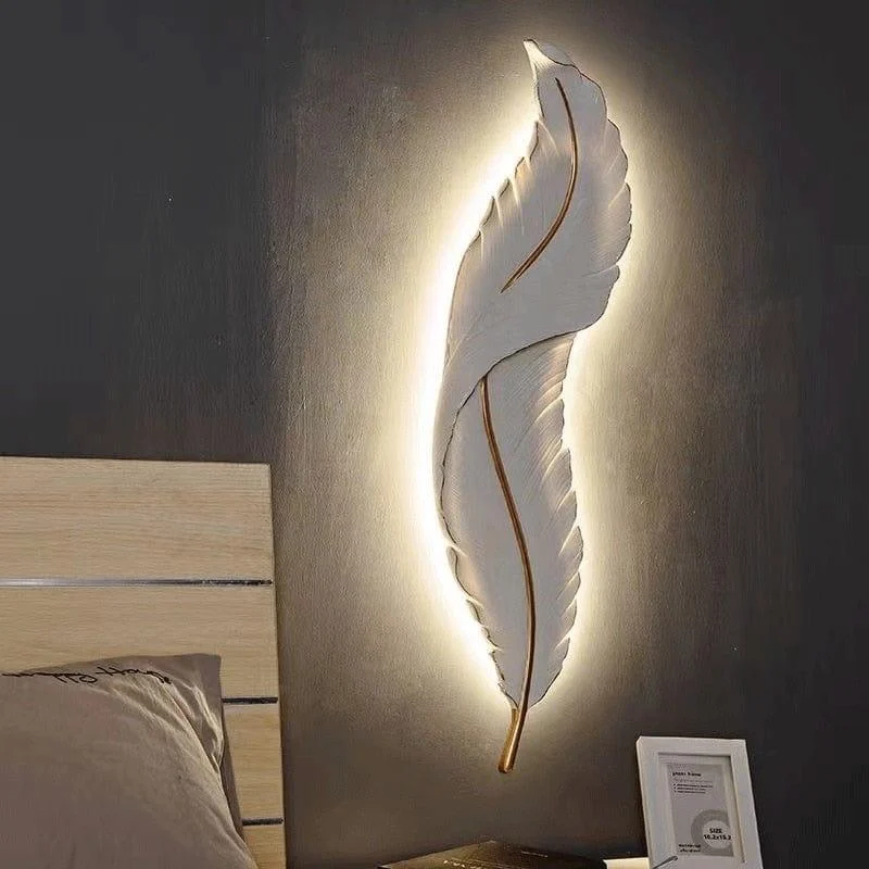 Feather LED Wall Lamp - Glova