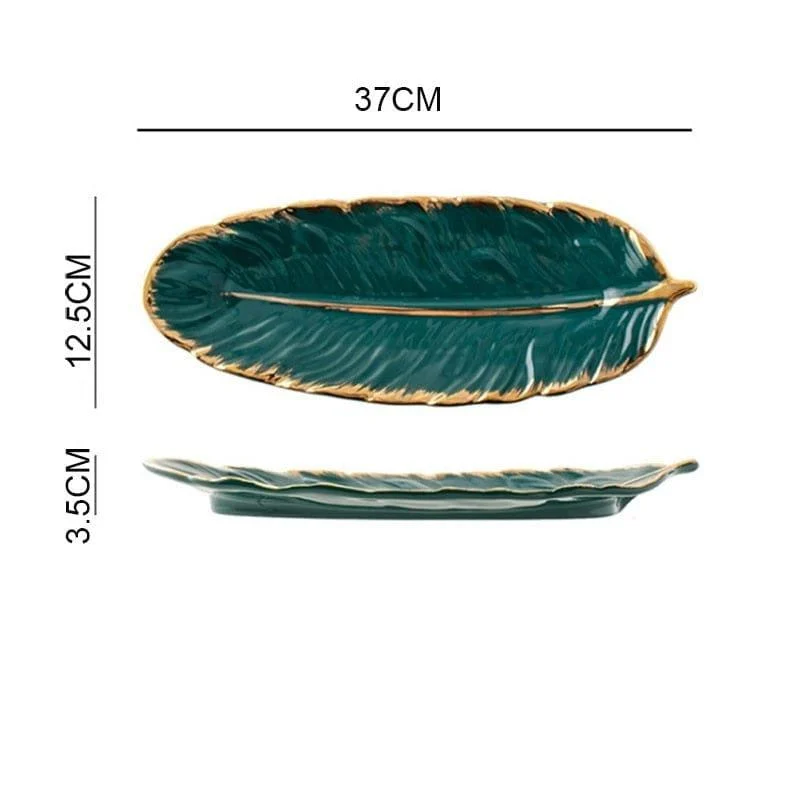 Feather Shape Plate - Glova