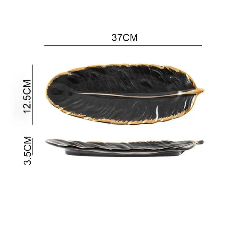 Feather Shape Plate - Glova