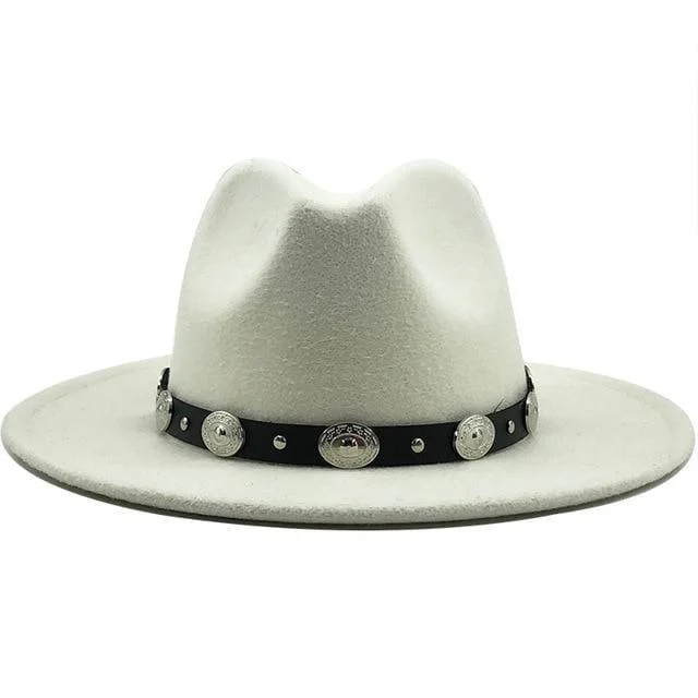 Fedora With Punk Strap Hat - Glova