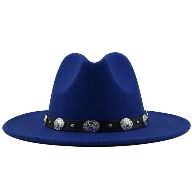 Fedora With Punk Strap Hat - Glova