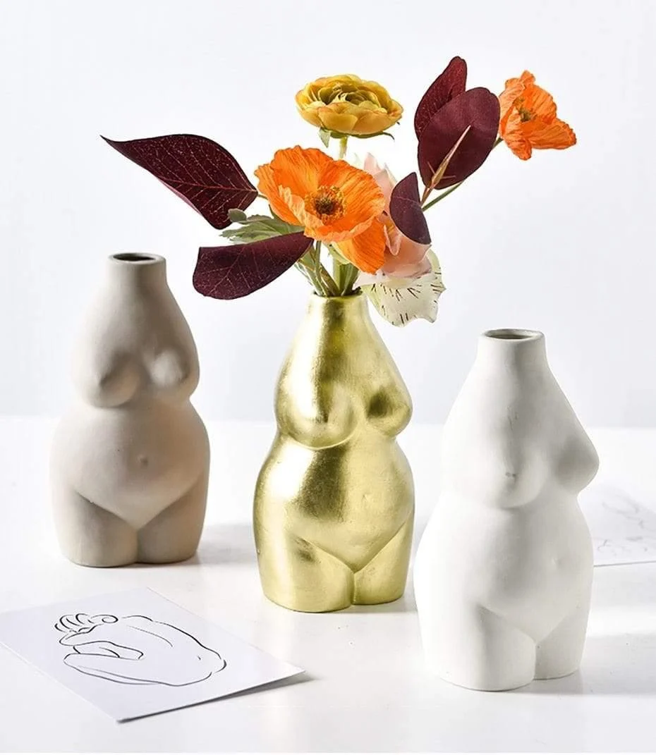 Female Nude Flower Vase - Glova