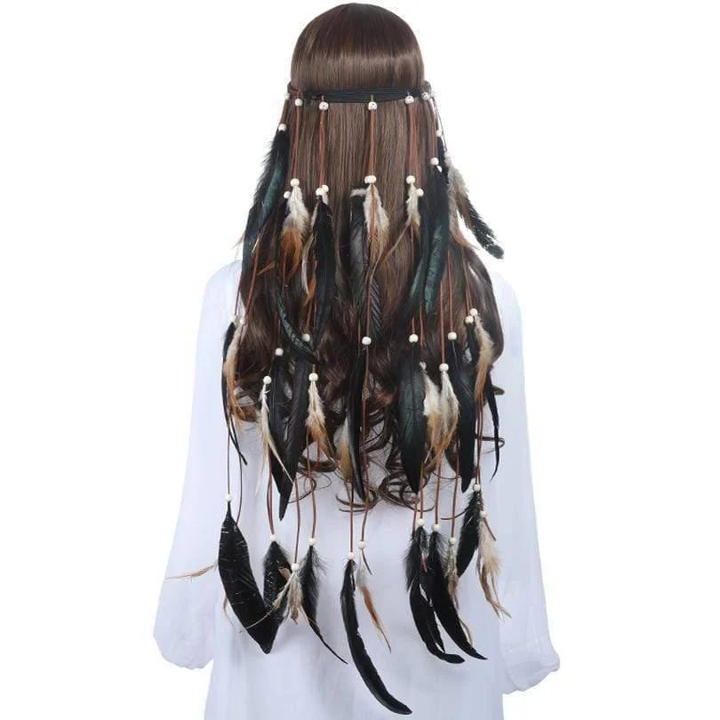 Festival Feather Headband - Glova