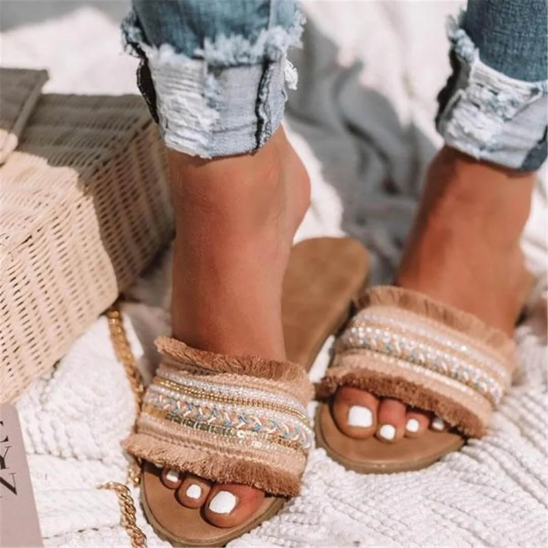 Fever Woven Mules - Glova