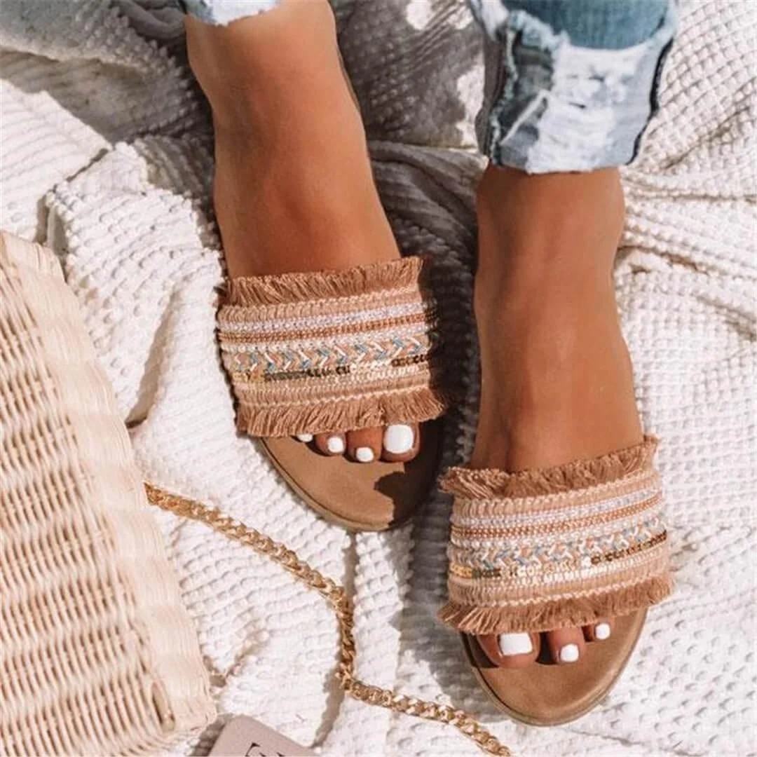 Fever Woven Mules - Glova