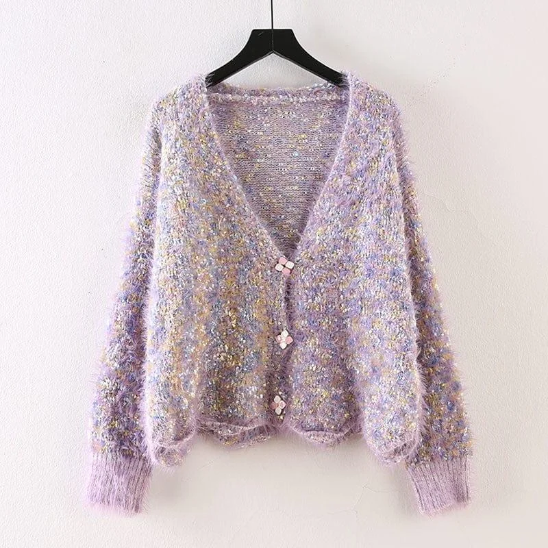 Fidelia Knitted Cardigan - Glova