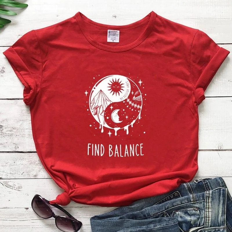 Find The Balance Graphic Tee - Glova