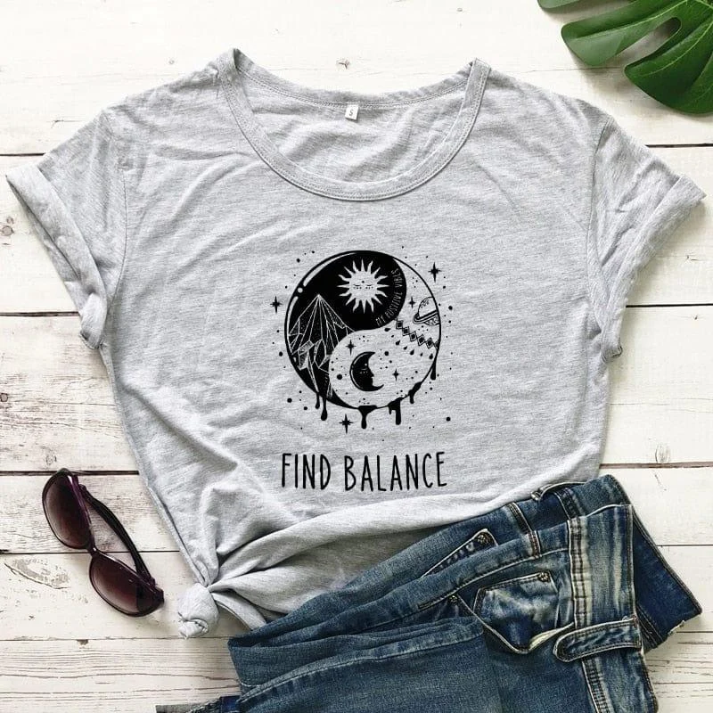 Find The Balance Graphic Tee - Glova