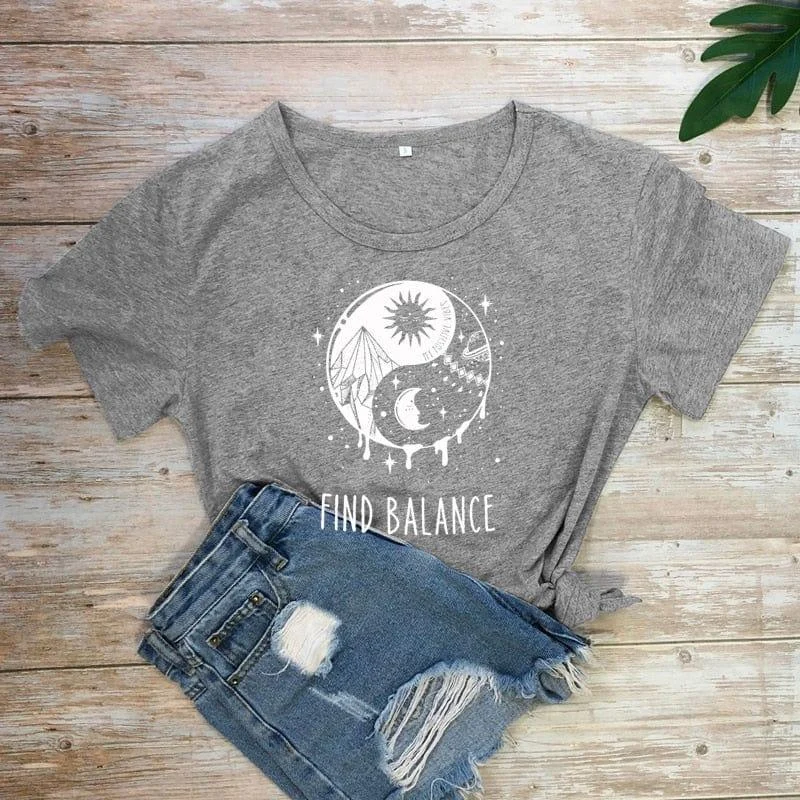 Find The Balance Graphic Tee - Glova