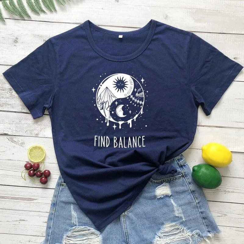 Find The Balance Graphic Tee - Glova