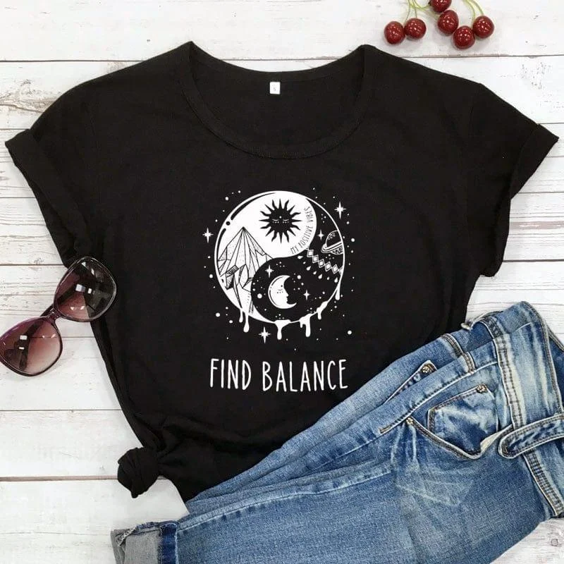 Find The Balance Graphic Tee - Glova