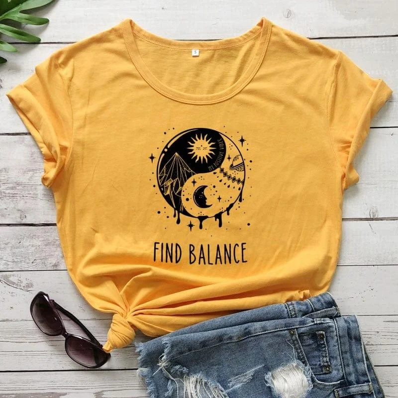 Find The Balance Graphic Tee - Glova