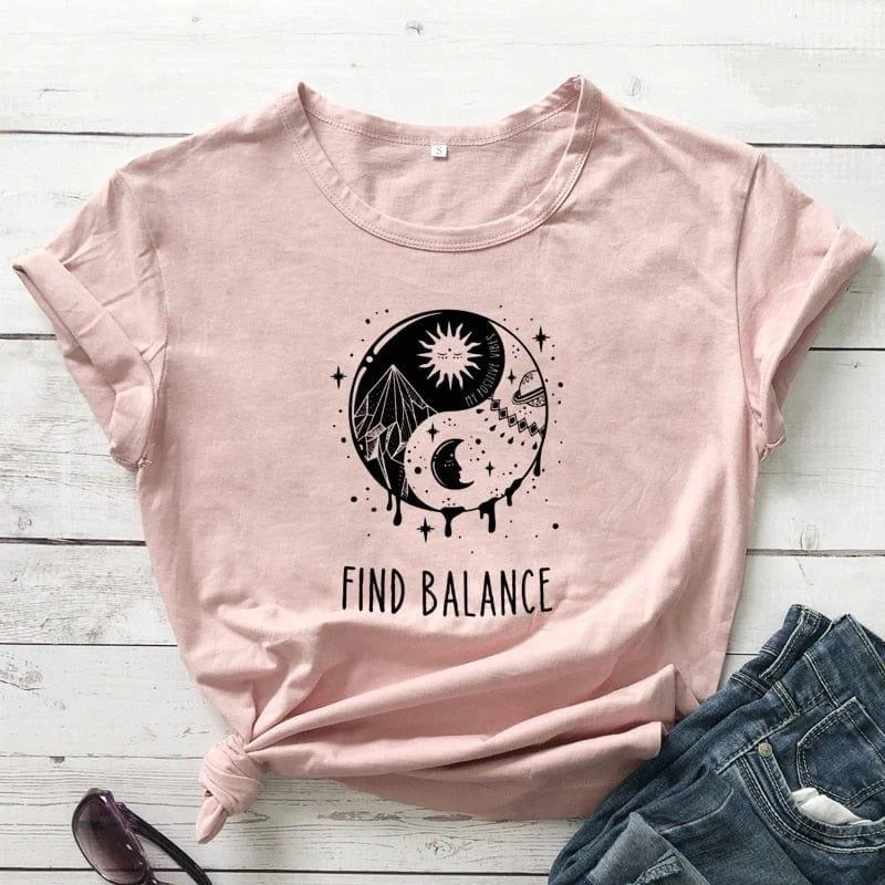 Find The Balance Graphic Tee - Glova