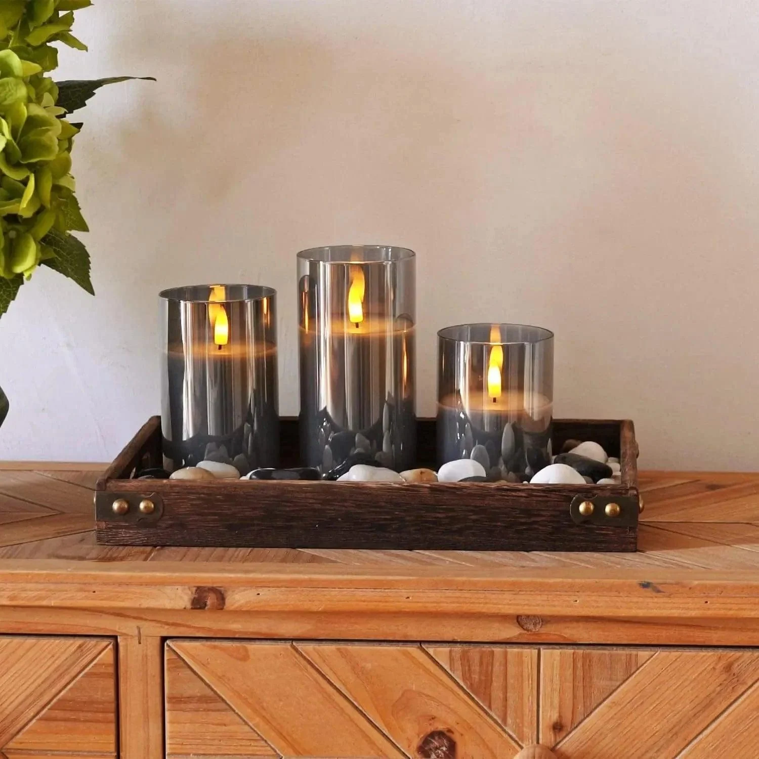 Flameless Candles Set of 3 - Glova