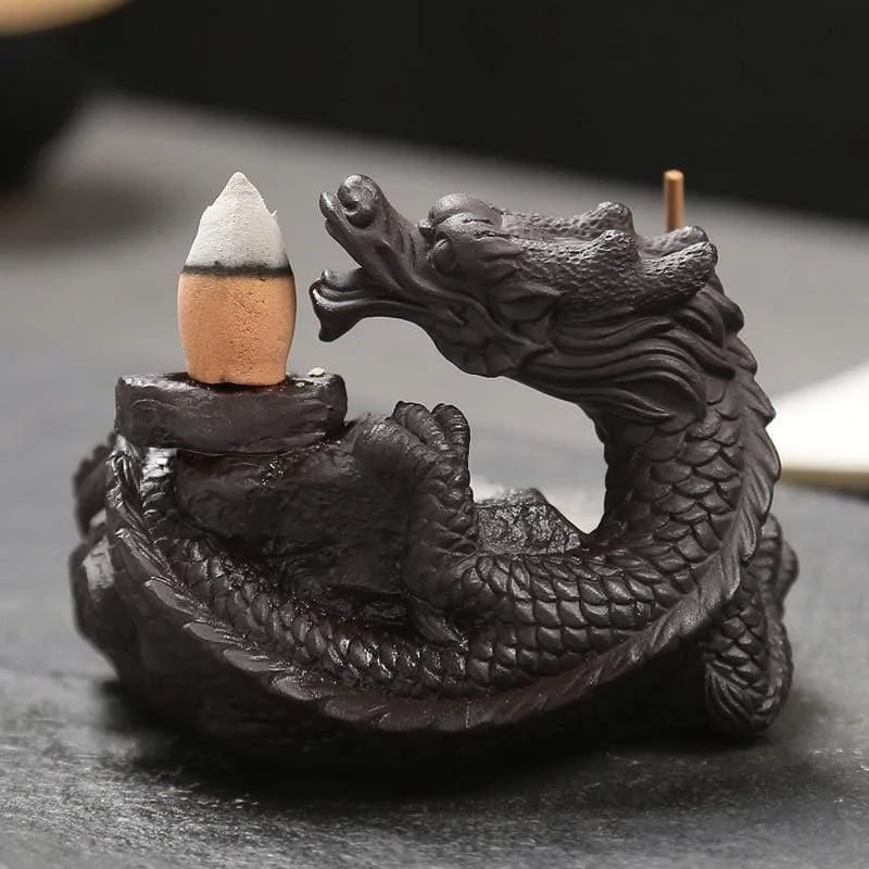 Flaming Dragon Incense Burner - Glova