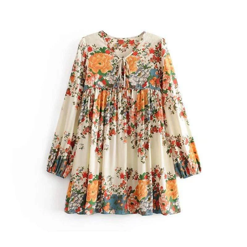 Fleur Floral Mini Dress - Glova