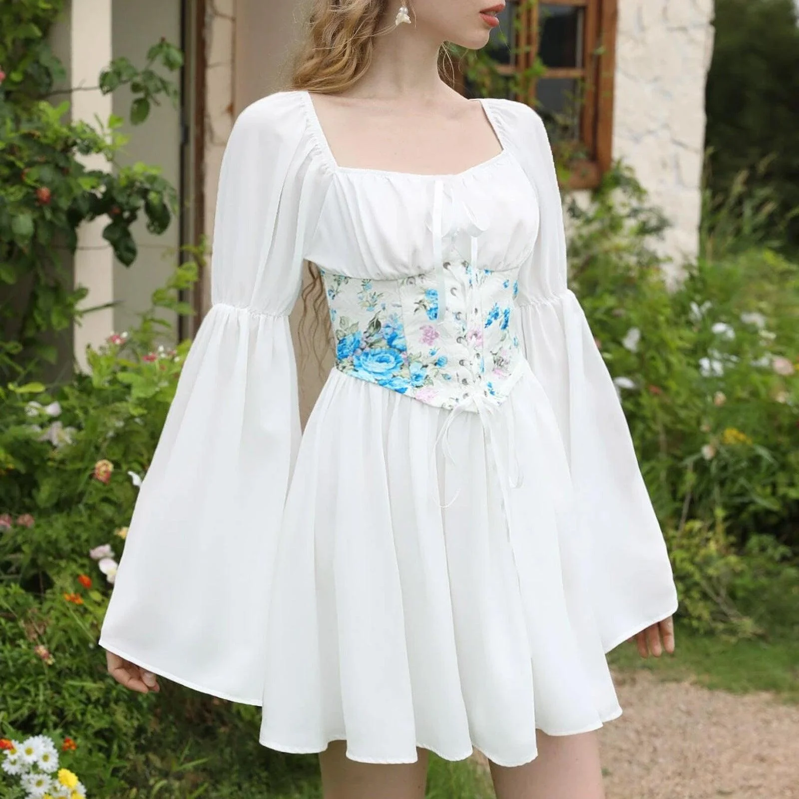 Fleurette Fairy Mini Dress - Glova