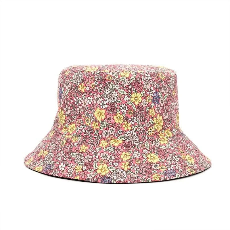 Floral All Over Bucket Hat - Glova