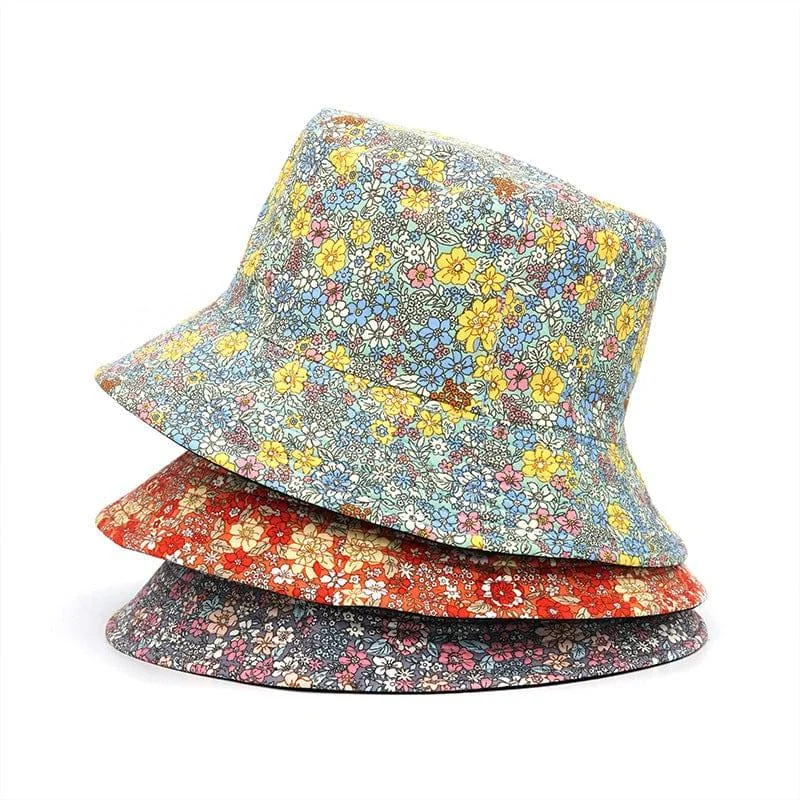 Floral All Over Bucket Hat - Glova