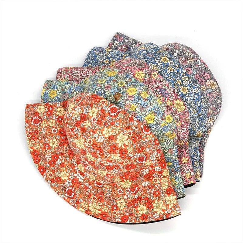 Floral All Over Bucket Hat - Glova