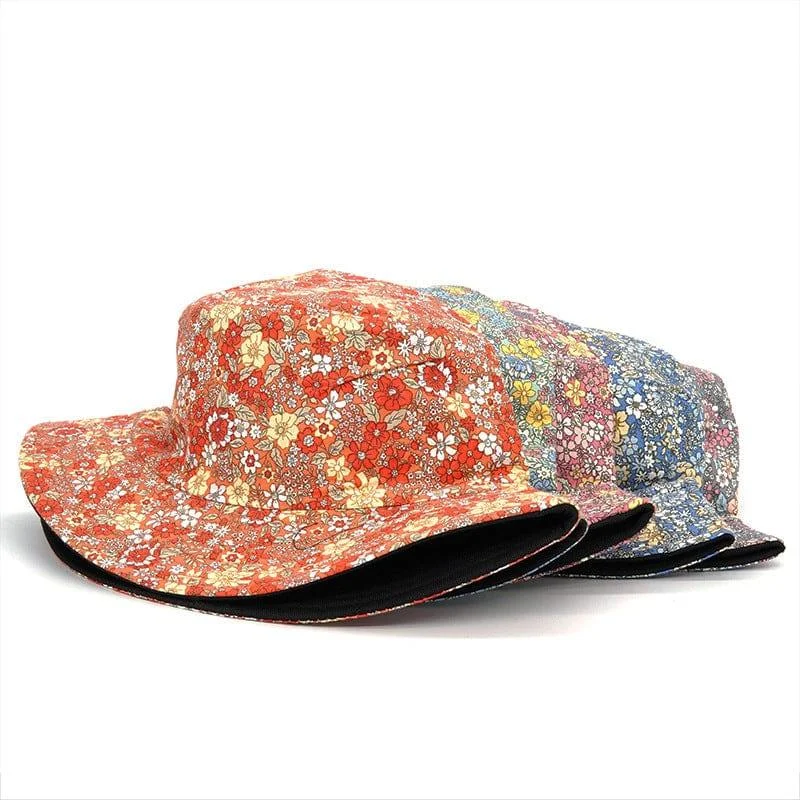 Floral All Over Bucket Hat - Glova