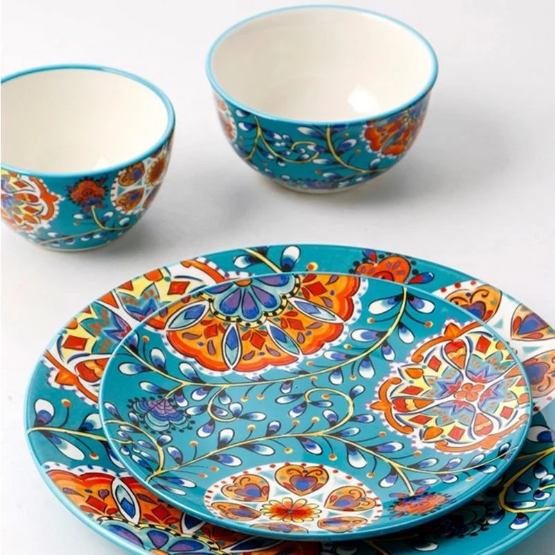 Floral Bohemian Tableware - Glova