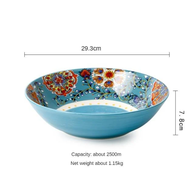 Floral Bohemian Tableware - Glova