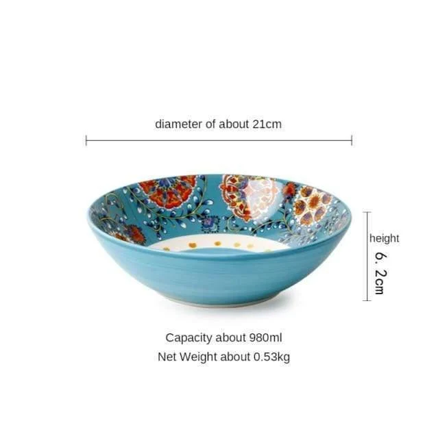 Floral Bohemian Tableware - Glova