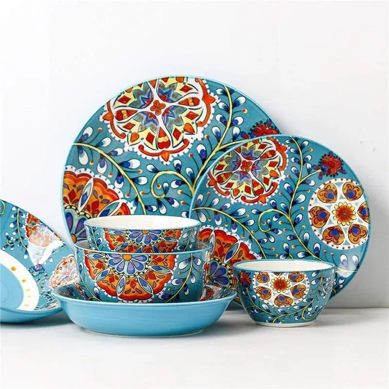 Floral Bohemian Tableware - Glova