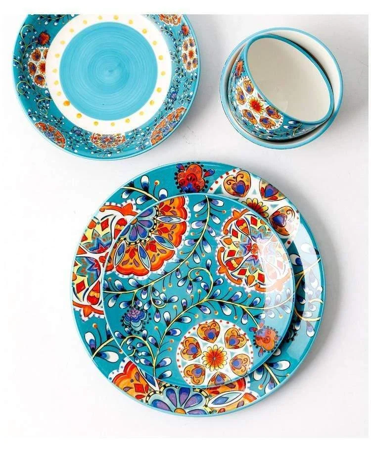 Floral Bohemian Tableware - Glova