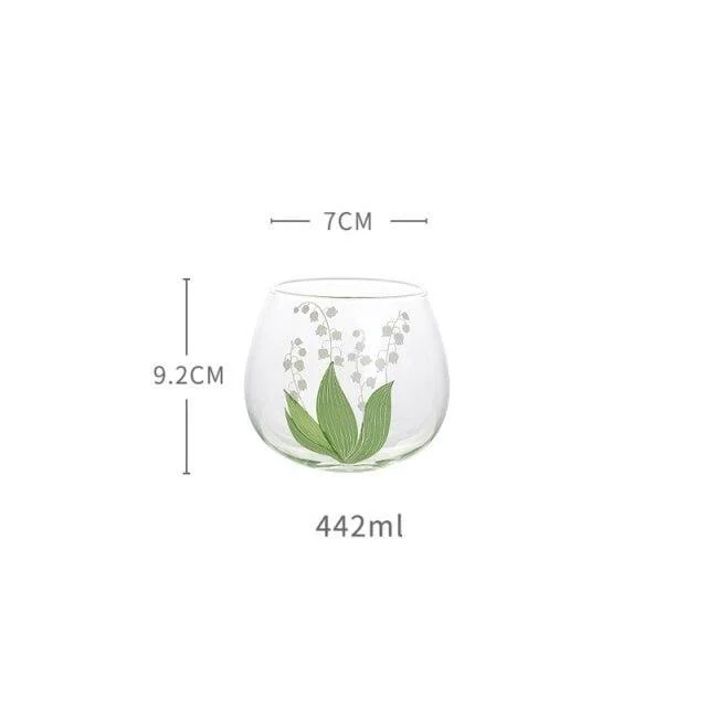 Floral Drinkware - Glova